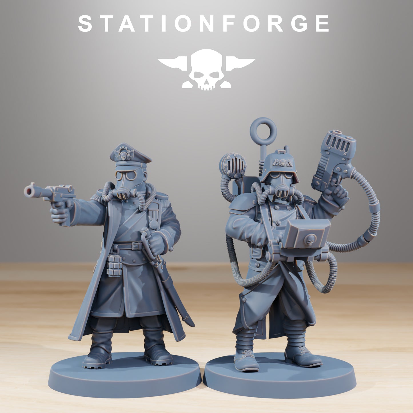 Photo du produit Tabletop 28mm The Printing Goes Ever On (TPGEO) 0 : GrimGuard Combatants
