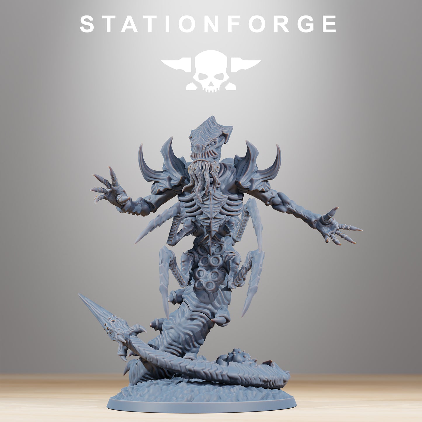 Photo du produit Tabletop 28mm The Printing Goes Ever On (TPGEO) 0 : Xenarid Wormaak