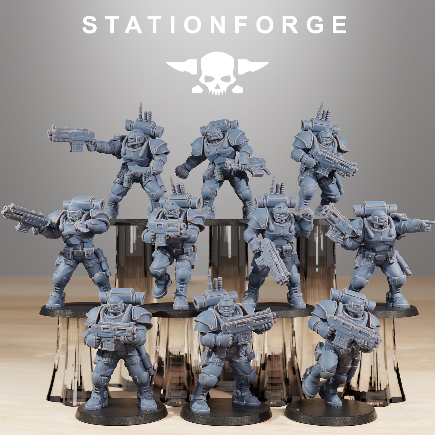 Produktfoto Tabletop 28mm The Printing Goes Ever On (TPGEO) 0: Socratis Light Infantry