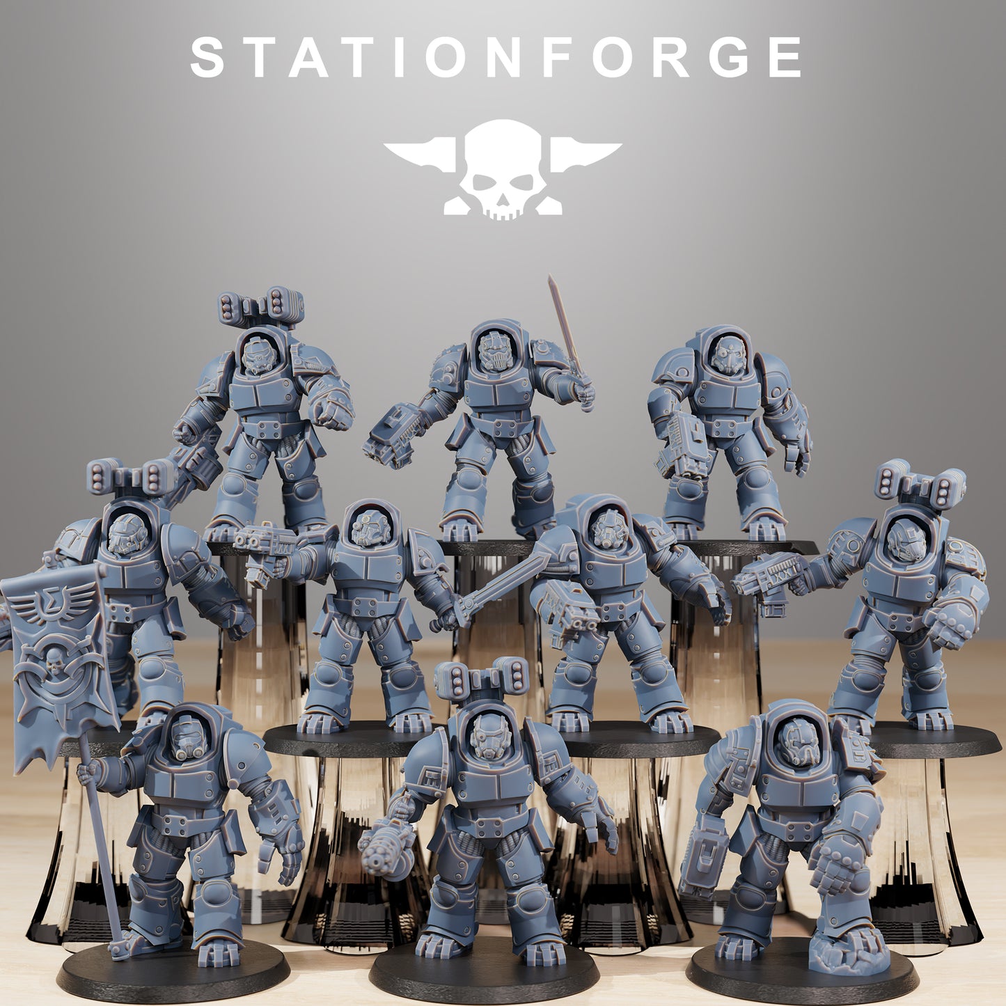 Photo de produit Tabletop 28mm The Printing Goes Ever On (TPGEO) 0: Socratis Vanguard