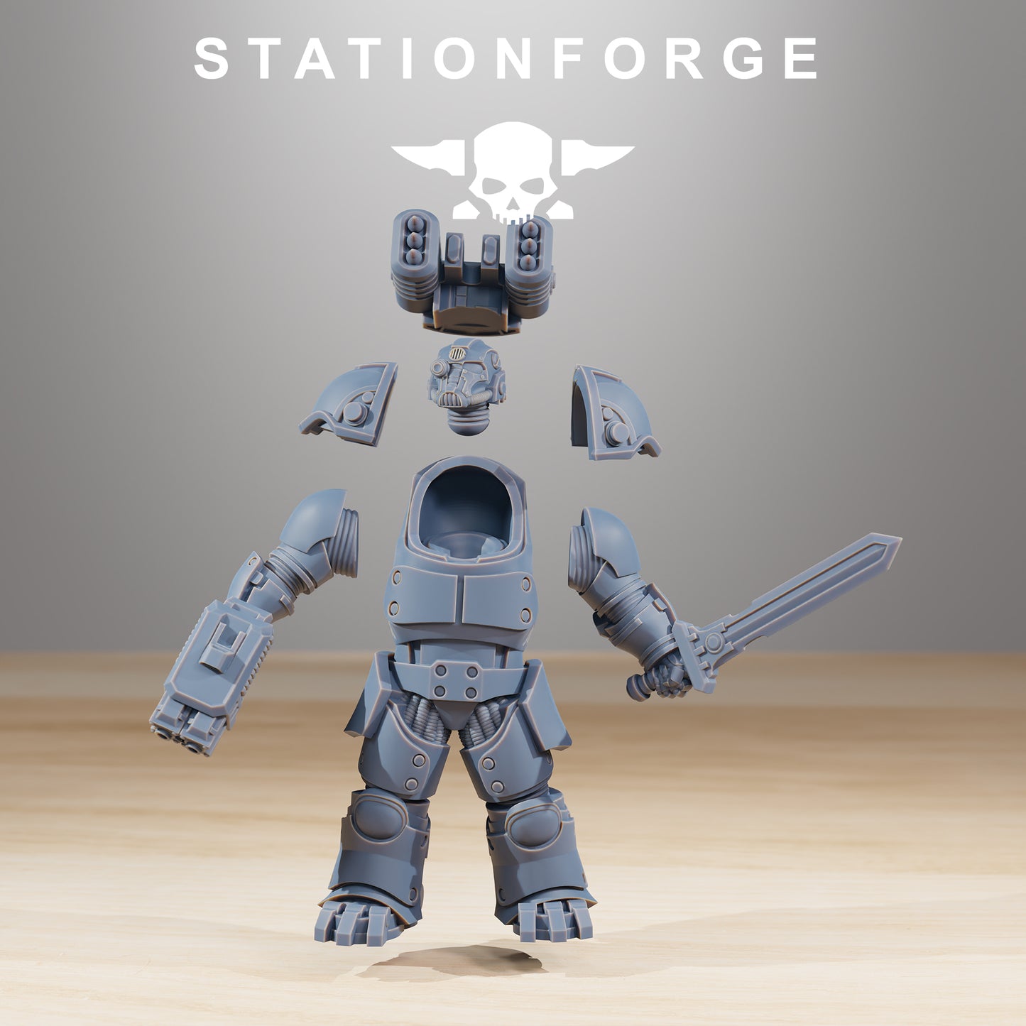 Photo de produit Tabletop 28mm The Printing Goes Ever On (TPGEO) 0: Socratis Vanguard