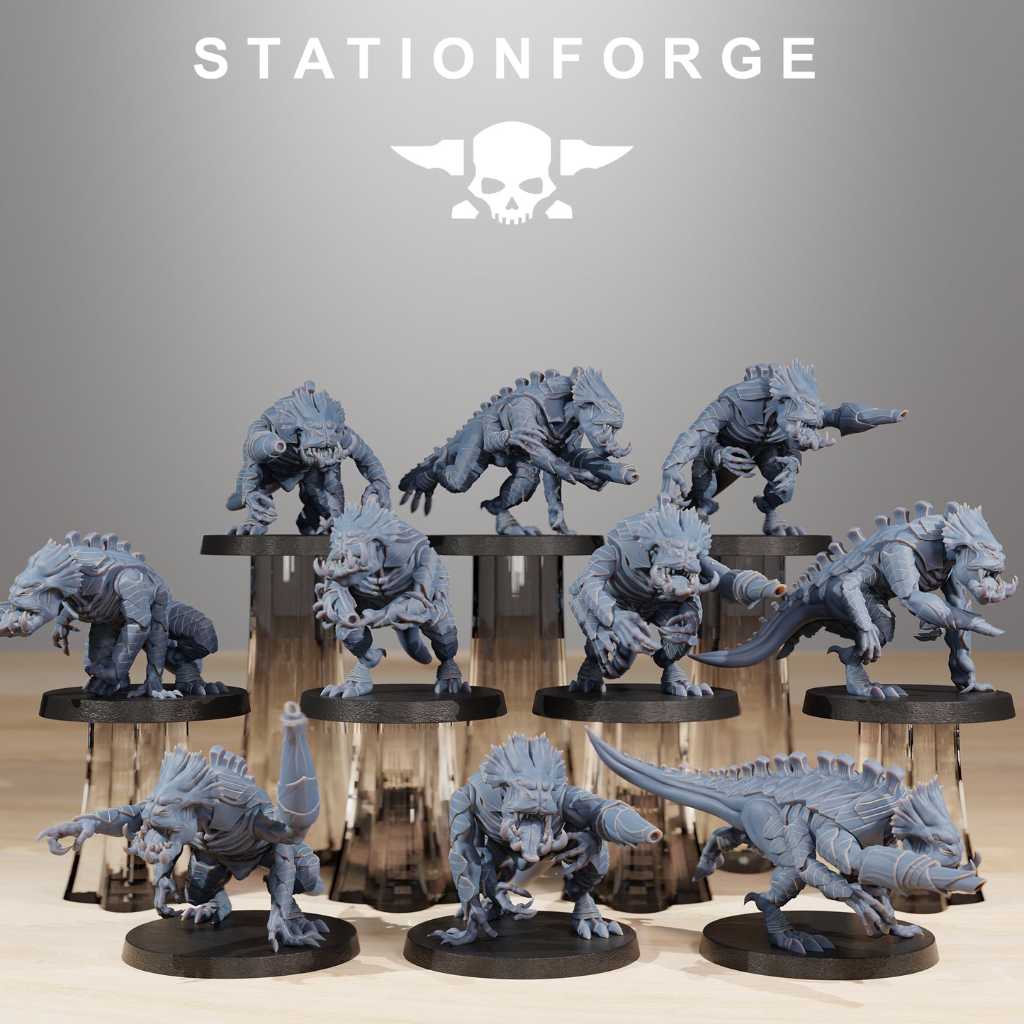 Photo du produit Tabletop 28mm The Printing Goes Ever On (TPGEO) 0 : Infanterie Xenarid