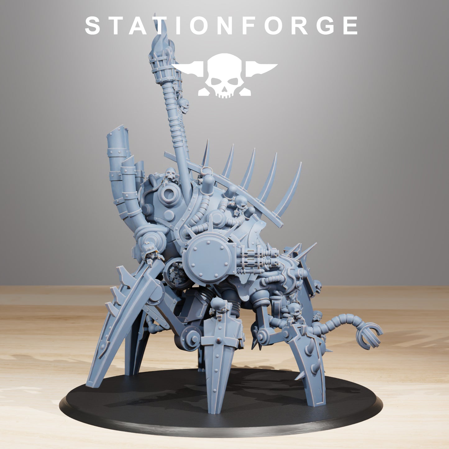 Photo du produit Tabletop 28mm The Printing Goes Ever On (TPGEO) 0 : Pythonicus Swarm Spawner