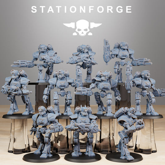 Photo du produit Tabletop 28mm The Printing Goes Ever On (TPGEO) 0 : Scavenger Mechanods