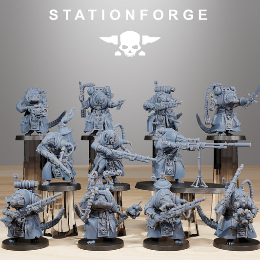 Photo du produit Tabletop 28mm The Printing Goes Ever On (TPGEO) 0: Raticus Grunts