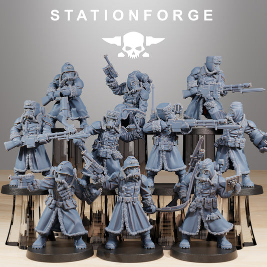 Photo du produit Tabletop 28mm The Printing Goes Ever On (TPGEO) 0 : GrimGuard Frostwatch