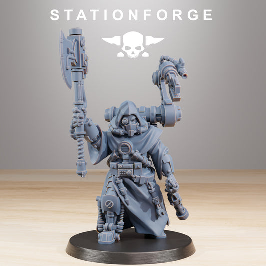 Photo du produit Tabletop 28mm The Printing Goes Ever On (TPGEO) 0 : Commandant Scavenger