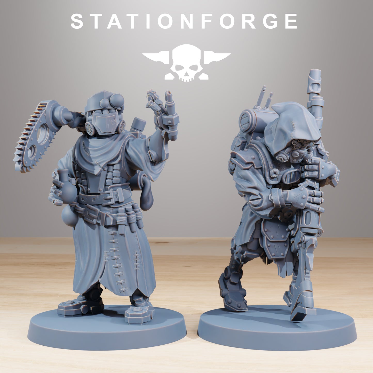 Photo du produit Tabletop 28mm The Printing Goes Ever On (TPGEO) 0 : Scavenger Blessé