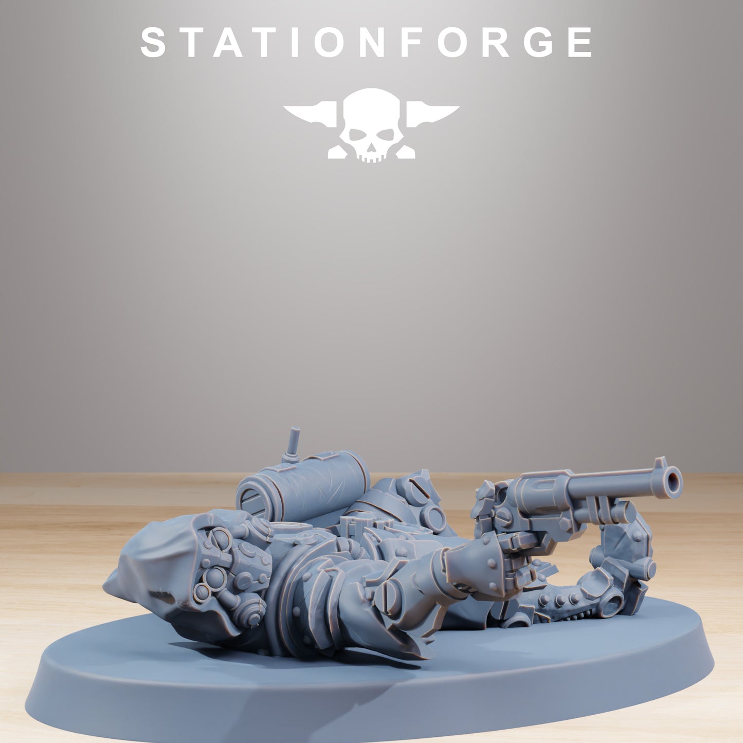 Photo du produit Tabletop 28mm The Printing Goes Ever On (TPGEO) 0 : Scavenger Blessé
