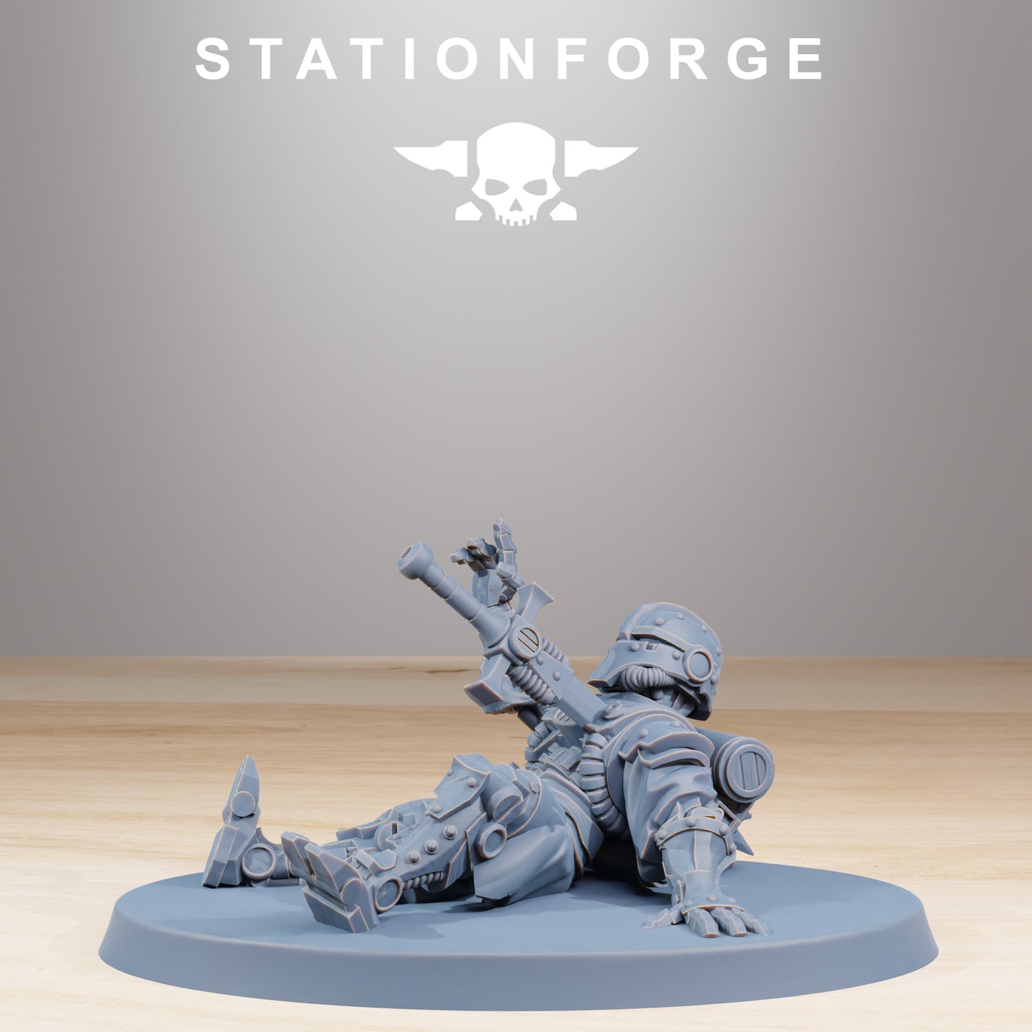 Photo du produit Tabletop 28mm The Printing Goes Ever On (TPGEO) 0 : Scavenger Blessé