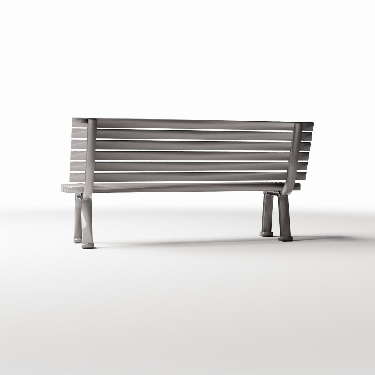 Photo produit pour diorama et modélisme 3 : Diorama de parc : banc public à lattes (Ref. 884D)