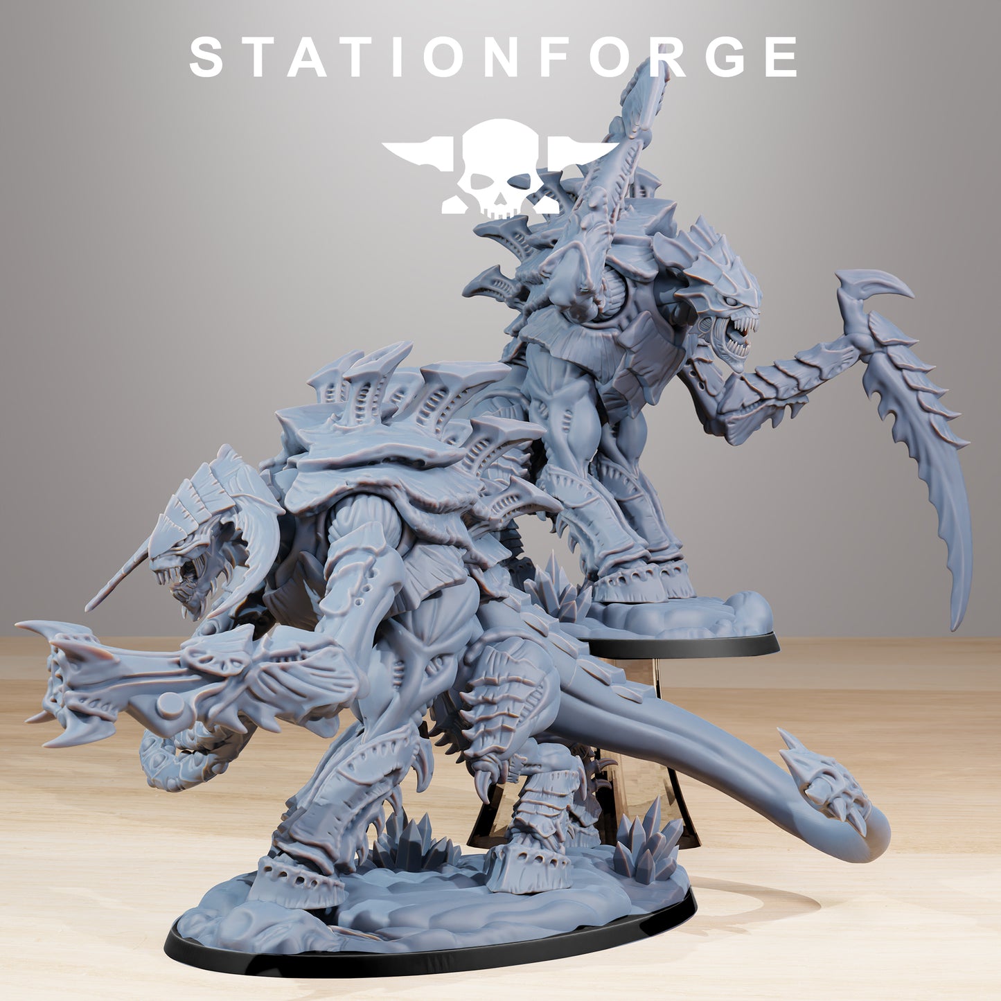 Photo du produit Tabletop 28mm The Printing Goes Ever On (TPGEO) 0 : Nécrocorne Xenarid