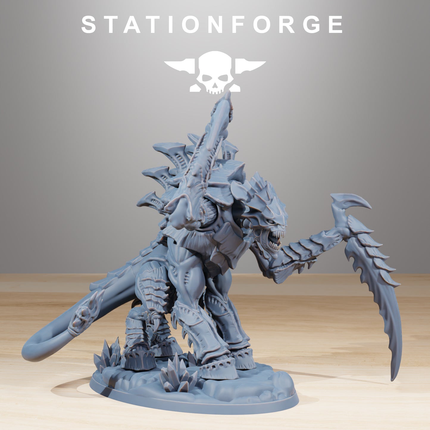 Photo du produit Tabletop 28mm The Printing Goes Ever On (TPGEO) 0 : Nécrocorne Xenarid