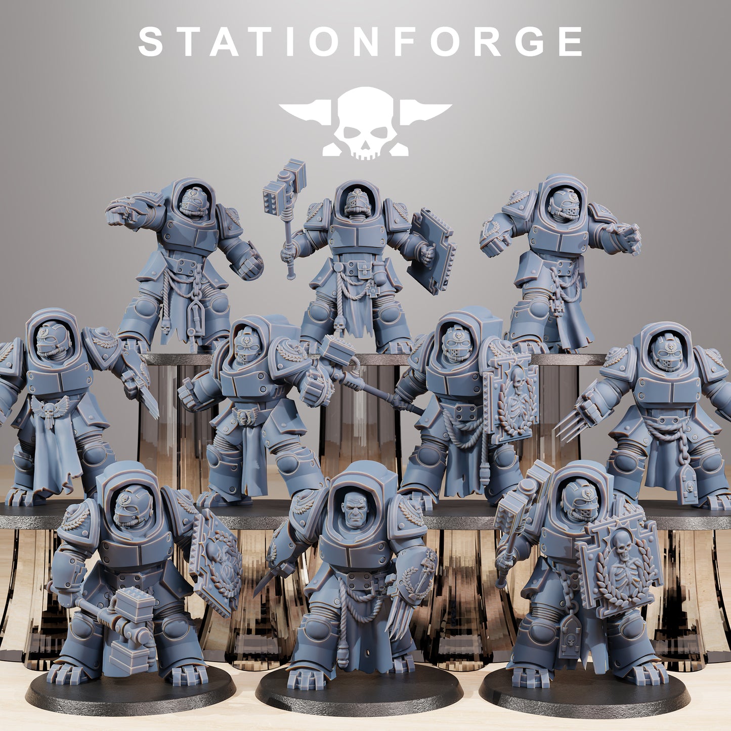 Photo de produit Tabletop 28mm The Printing Goes Ever On (TPGEO) 0 : Unité de mêlée Socratis Vanguard