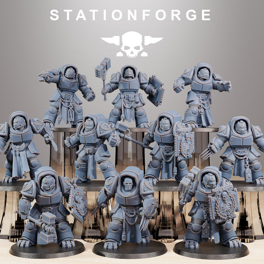 Photo de produit Tabletop 28mm The Printing Goes Ever On (TPGEO) 0 : Unité de mêlée Socratis Vanguard