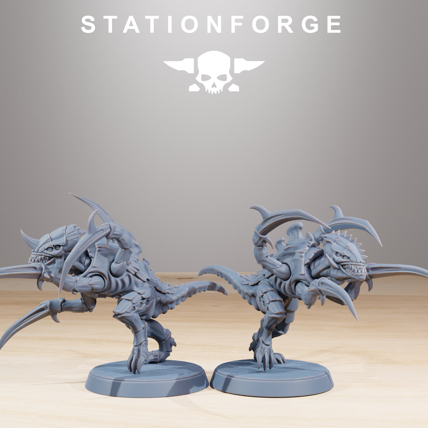 Photo du produit Tabletop 28mm The Printing Goes Ever On (TPGEO) 0 : Unité d'infanterie de mêlée Xenarid