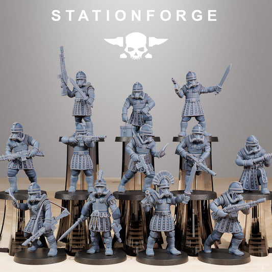 Photo de produit Tabletop 28mm The Printing Goes Ever On (TPGEO) 0: GrimGuard Vexillatio