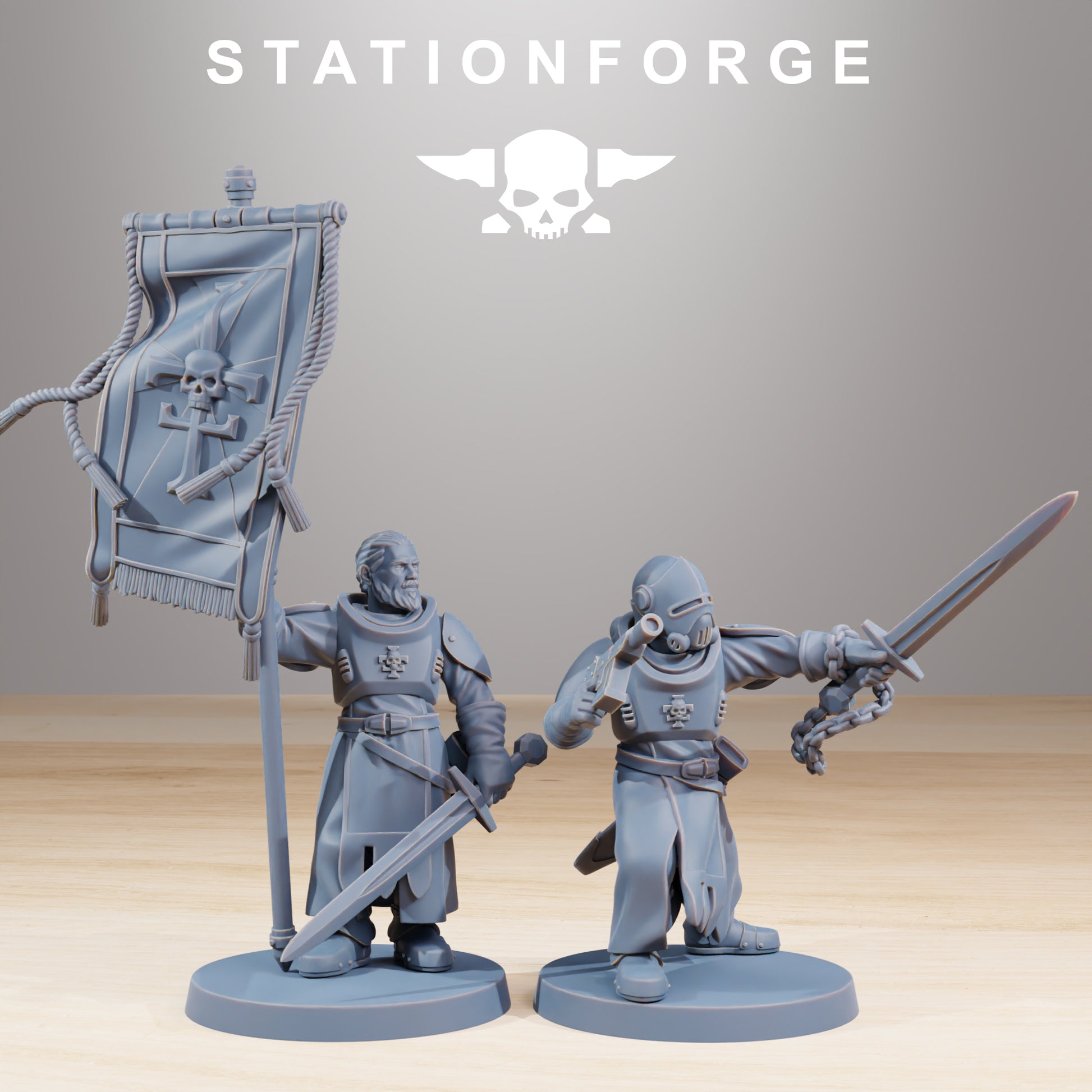Photo du produit Tabletop 28mm The Printing Goes Ever On (TPGEO) 0 : Gardiens Royaux Templiers