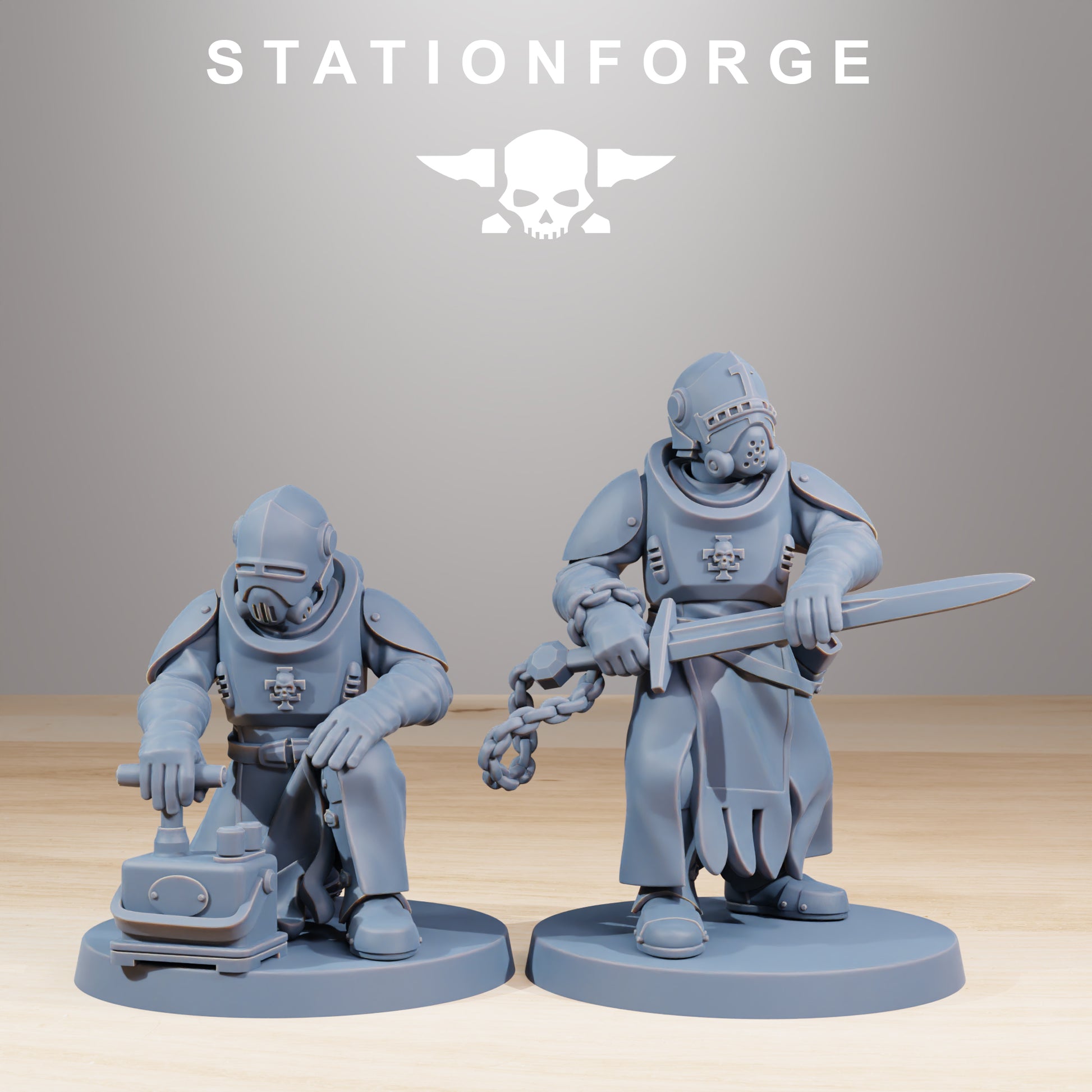 Photo du produit Tabletop 28mm The Printing Goes Ever On (TPGEO) 0 : Gardiens Royaux Templiers