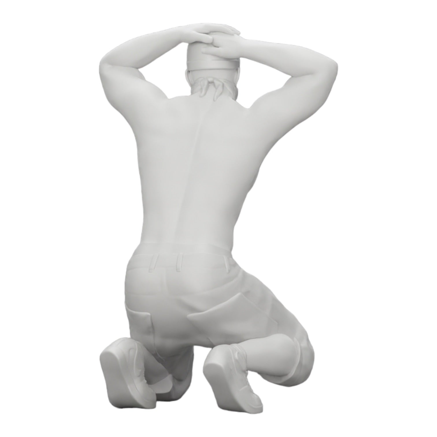 Photo de produit de modélisme diorama 0 : Gangster avec masque et chapeau avant arrestation (Réf n° A2)