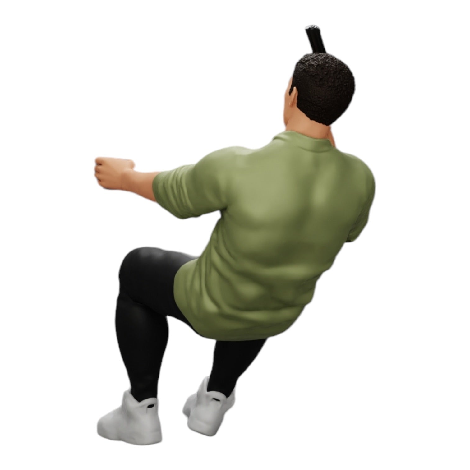 Modèle de diorama photo de produit 0 : Gangster assis avec un verre de whisky et une arme à la table de poker (Réf n° A5)