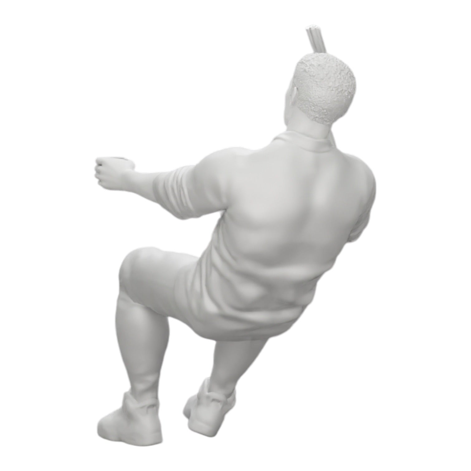 Modèle de diorama photo de produit 0 : Gangster assis avec un verre de whisky et une arme à la table de poker (Réf n° A5)