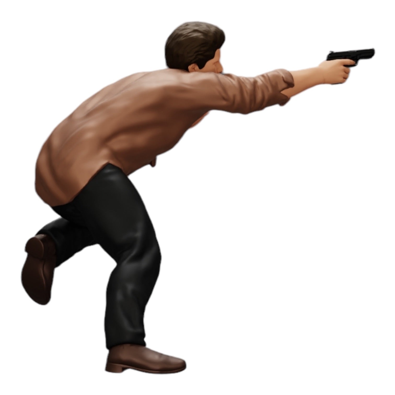 Photo de produit de modélisme diorama 0 : Gangster tirant avec une arme depuis une voiture (Réf n° A6)