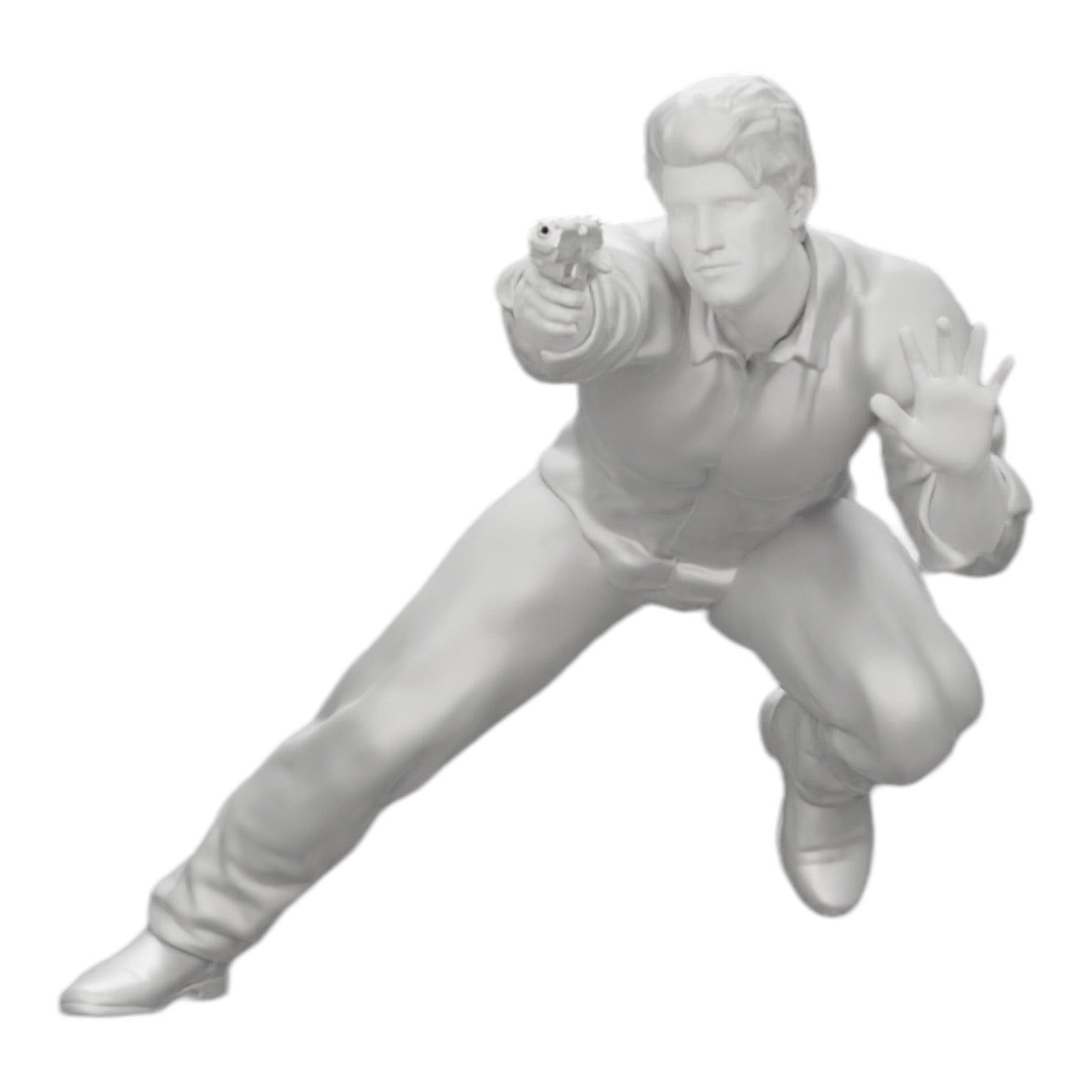 Photo de produit de modélisme diorama 0 : Gangster tirant avec une arme depuis une voiture (Réf n° A6)