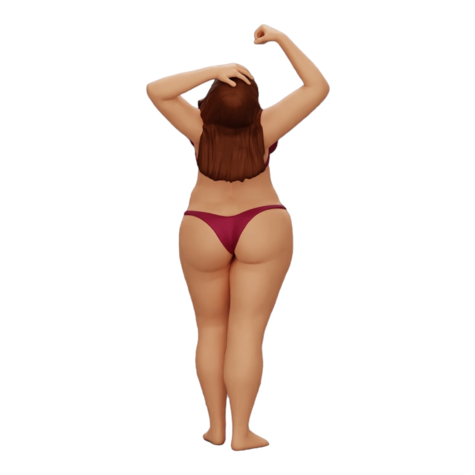 Photo de produit de modélisme diorama 0 : Fille en bikini sous la douche (Réf n° A8)