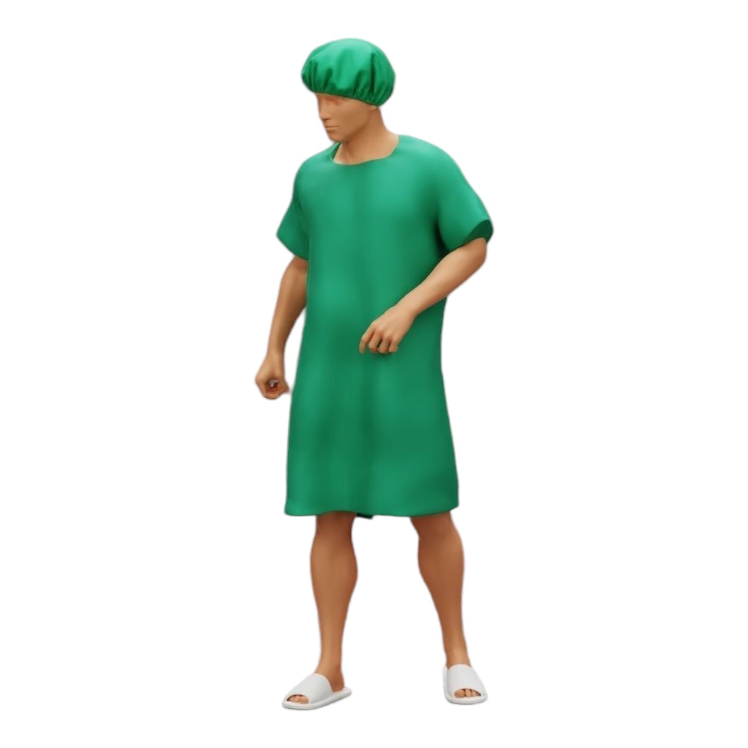 Photo de produit de modélisme diorama 0 : Patient se déplaçant à l'hôpital (Réf. n° A27)