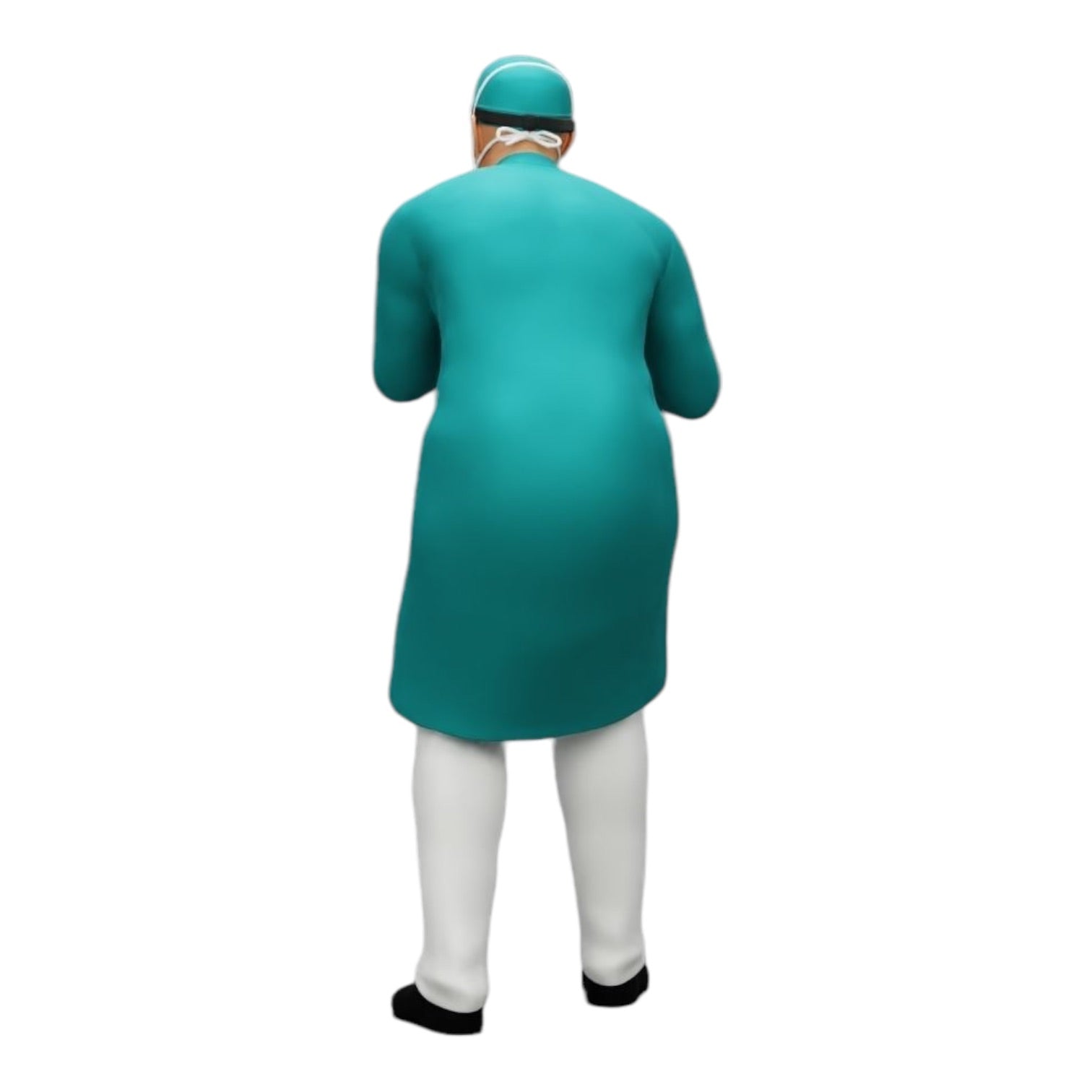 Photo de produit de modélisme diorama 0 : Chirurgien/Médecin examinant un patient à l'hôpital (Réf. n° A30)