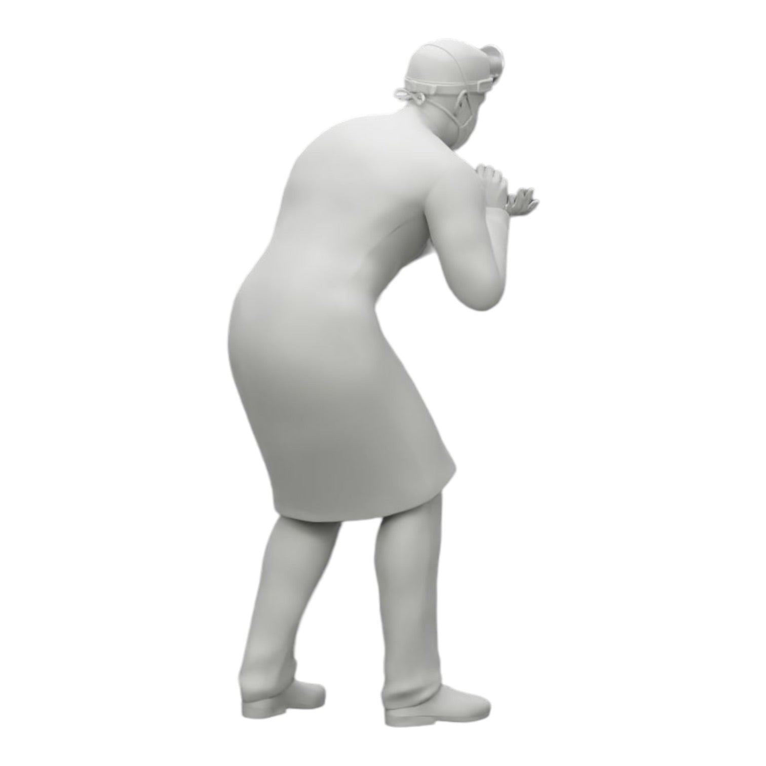 Photo de produit de modélisme diorama 0 : Chirurgien/Médecin examinant un patient à l'hôpital (Réf. n° A30)