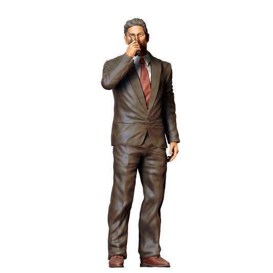 Figurine miniature Garde du corps : Portier ou garde du corps en action avec radio (n° 294)