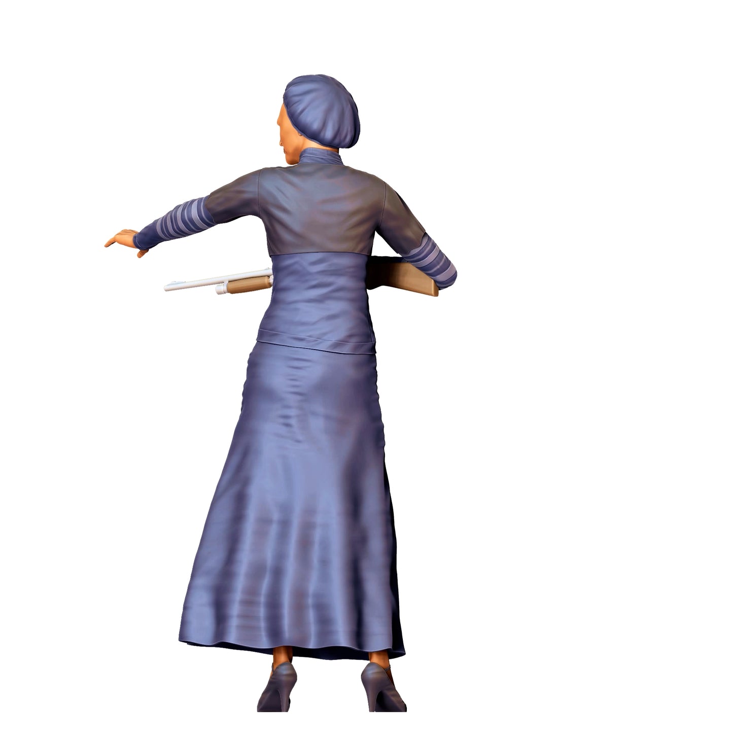 Produktfoto 0: Verbrecherisches Liebespaar 1: Frau mit Waffe altmodisch