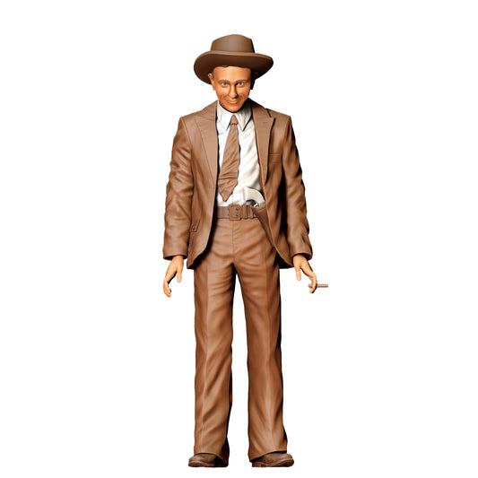 Photo du produit 0 : Couple criminel 2 : Homme avec cigarette vintage