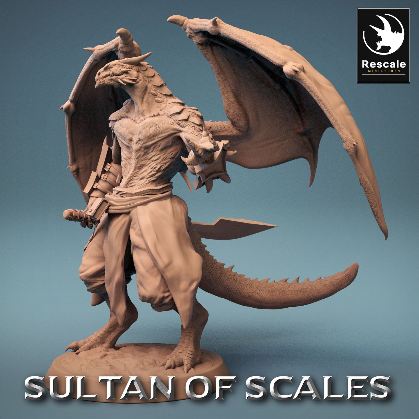 Soldat Enfant de Dragon - Puissant Guerrier du Désert - Enfant de Dragon (F12)