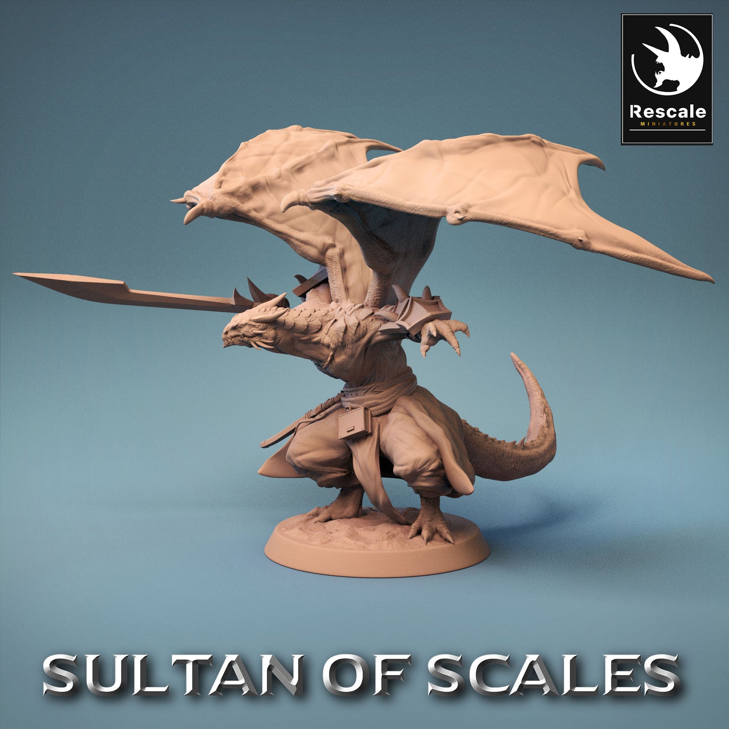 Soldat Enfant de Dragon - Puissant Guerrier du Désert - Enfant de Dragon (F14)