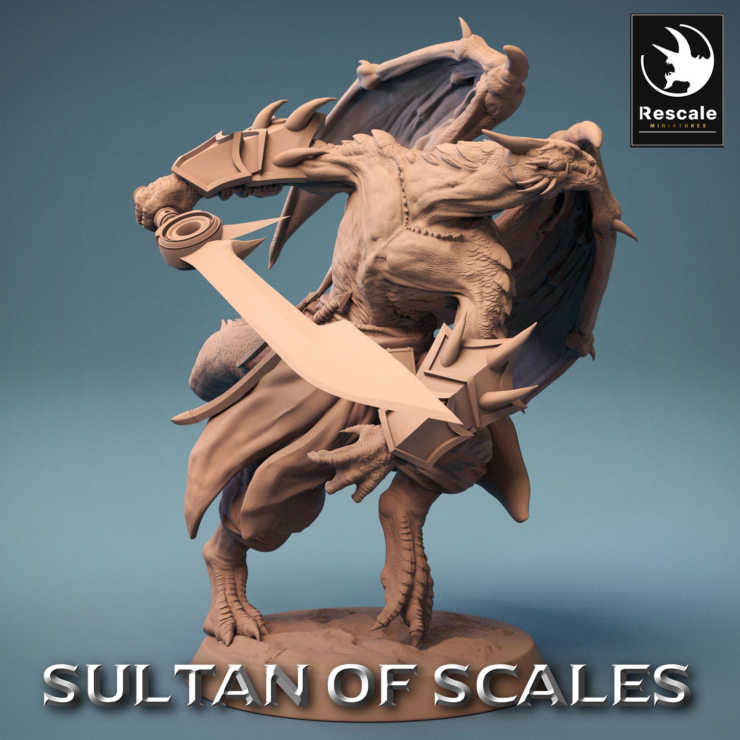 Soldat Enfant de Dragon - Puissant Guerrier du Désert - Enfant de Dragon (F3)