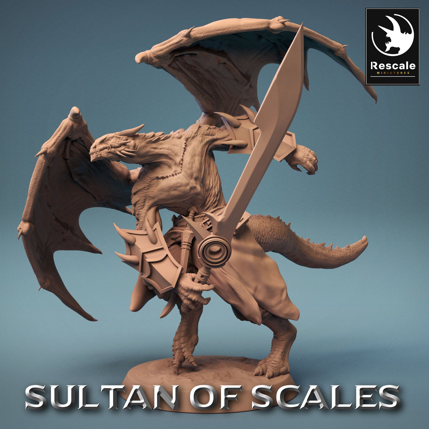 Soldat Enfant de Dragon - Puissant Guerrier du Désert - Enfant de Dragon (F5)