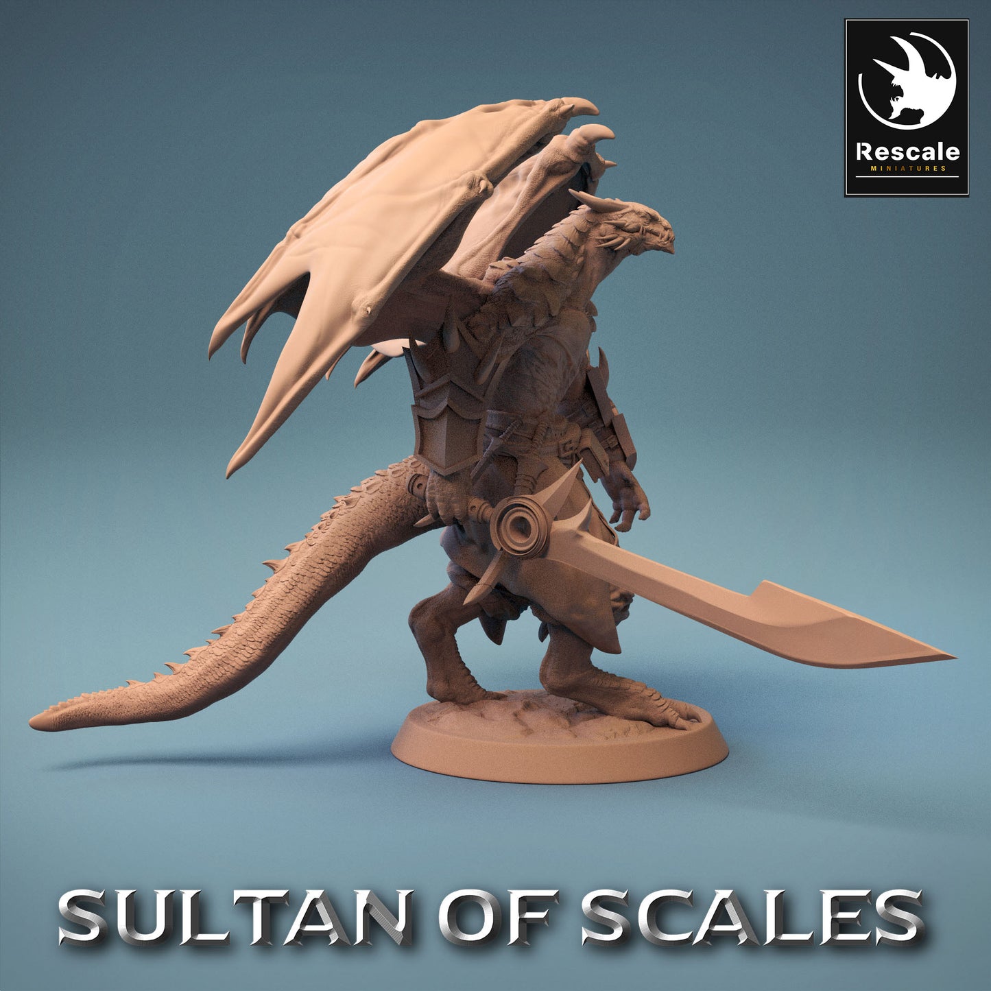 Soldat Enfant de Dragon - Puissant Guerrier du Désert - Enfant de Dragon (F1)