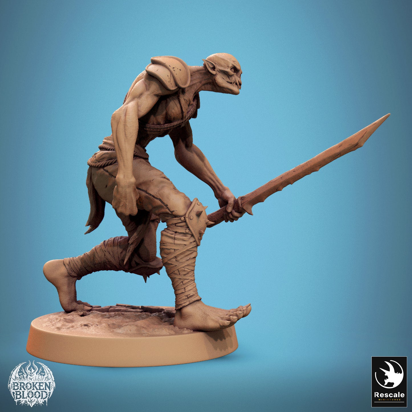 Image du produit Tabletop 28mm Lord of the Print (LotP) 1 : C33 ghoul ravager marche merveille (24_11_C33)