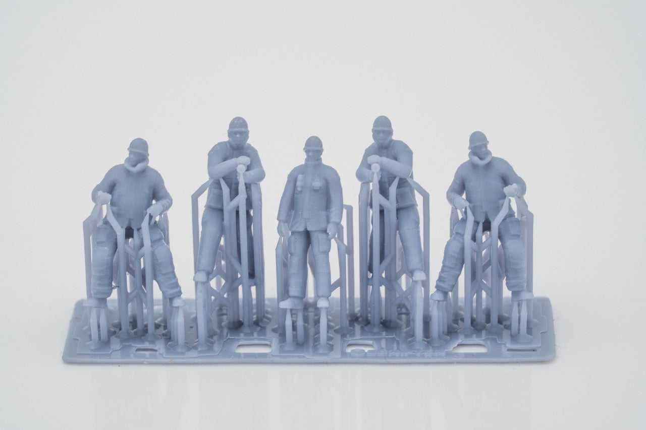 Produktfoto Figur H0, 1:72 - 0: Feuerwehr Figuren Set