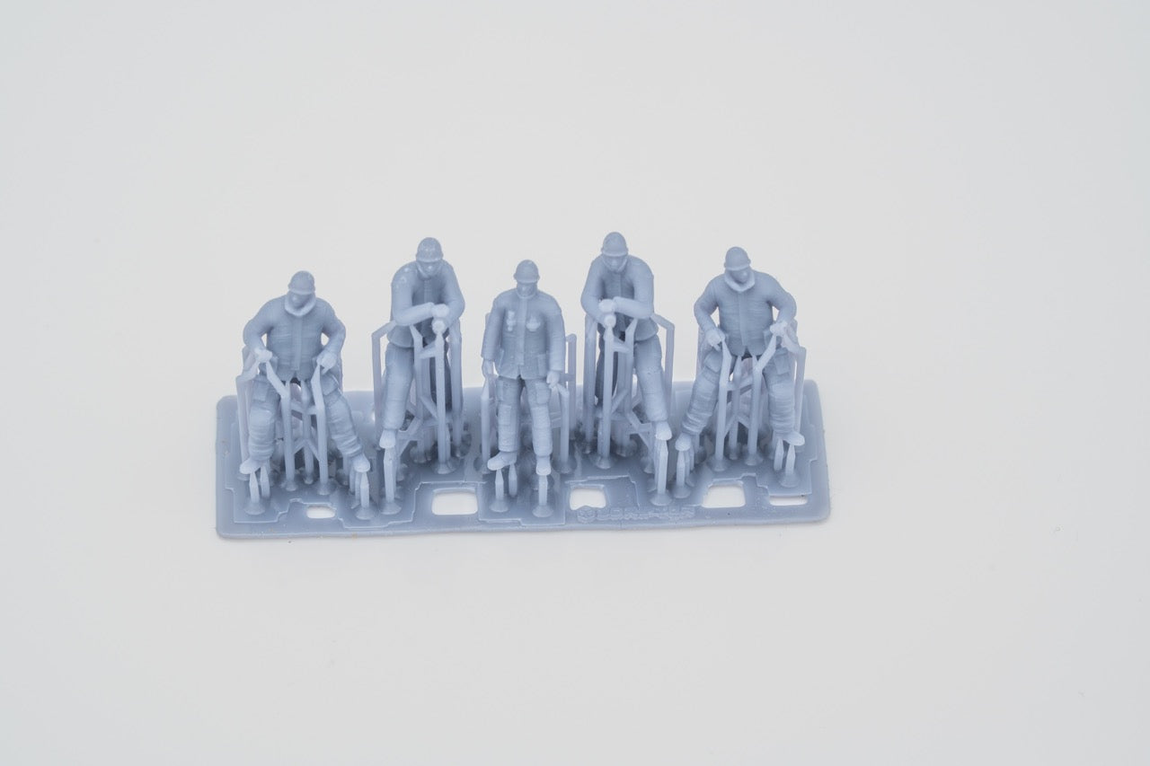 Produktfoto Figur H0, 1:72 - 0: Feuerwehr Figuren Set