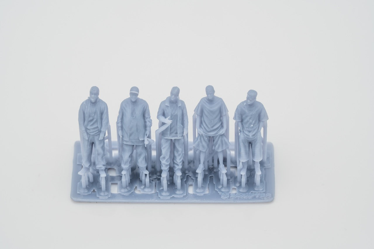 Photo du produit Figurine H0, 1:72 - 0: Ensemble de figurines HipHop Homies
