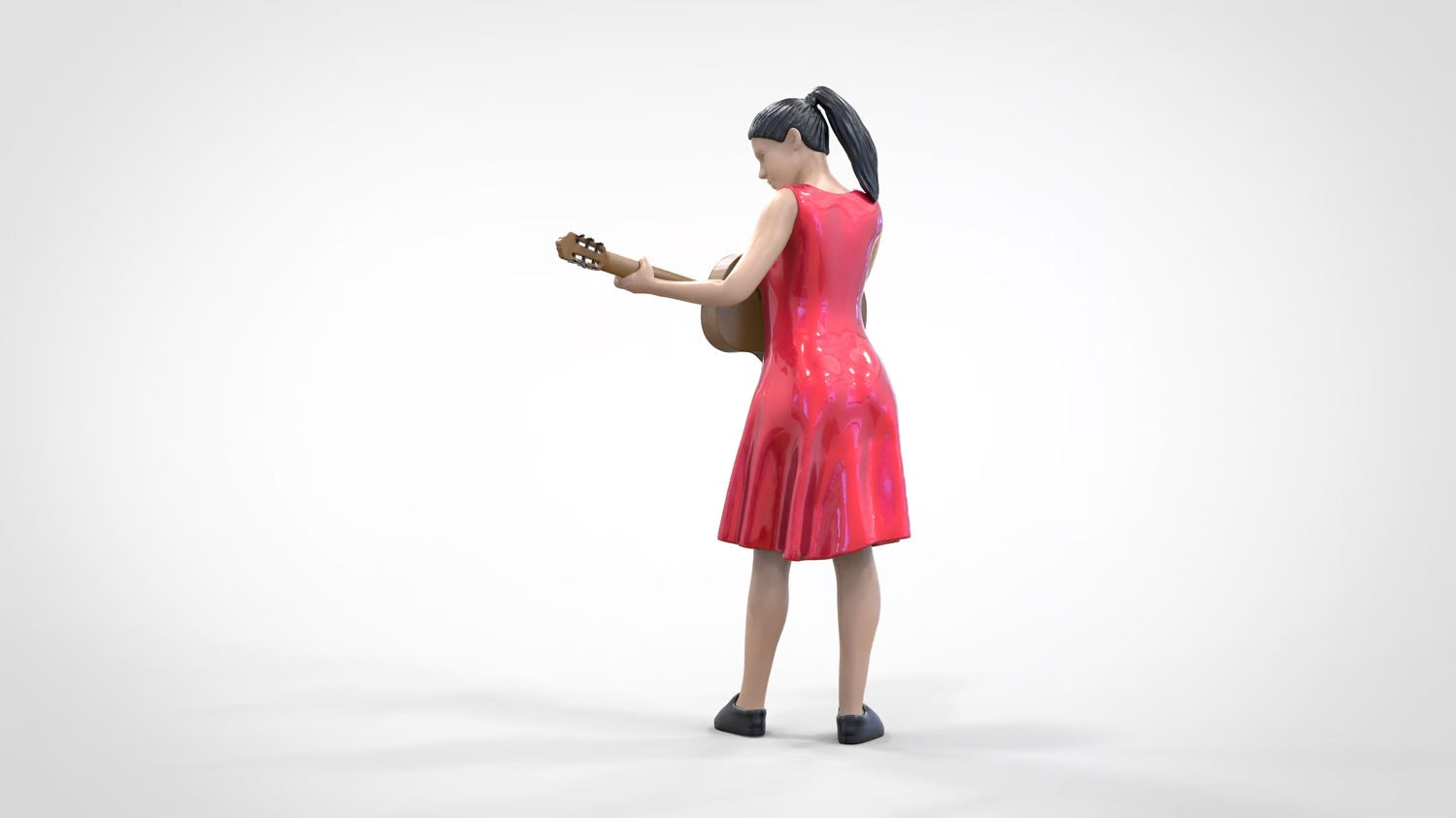 Photo du produit 0 : Musicienne - Femme avec guitare