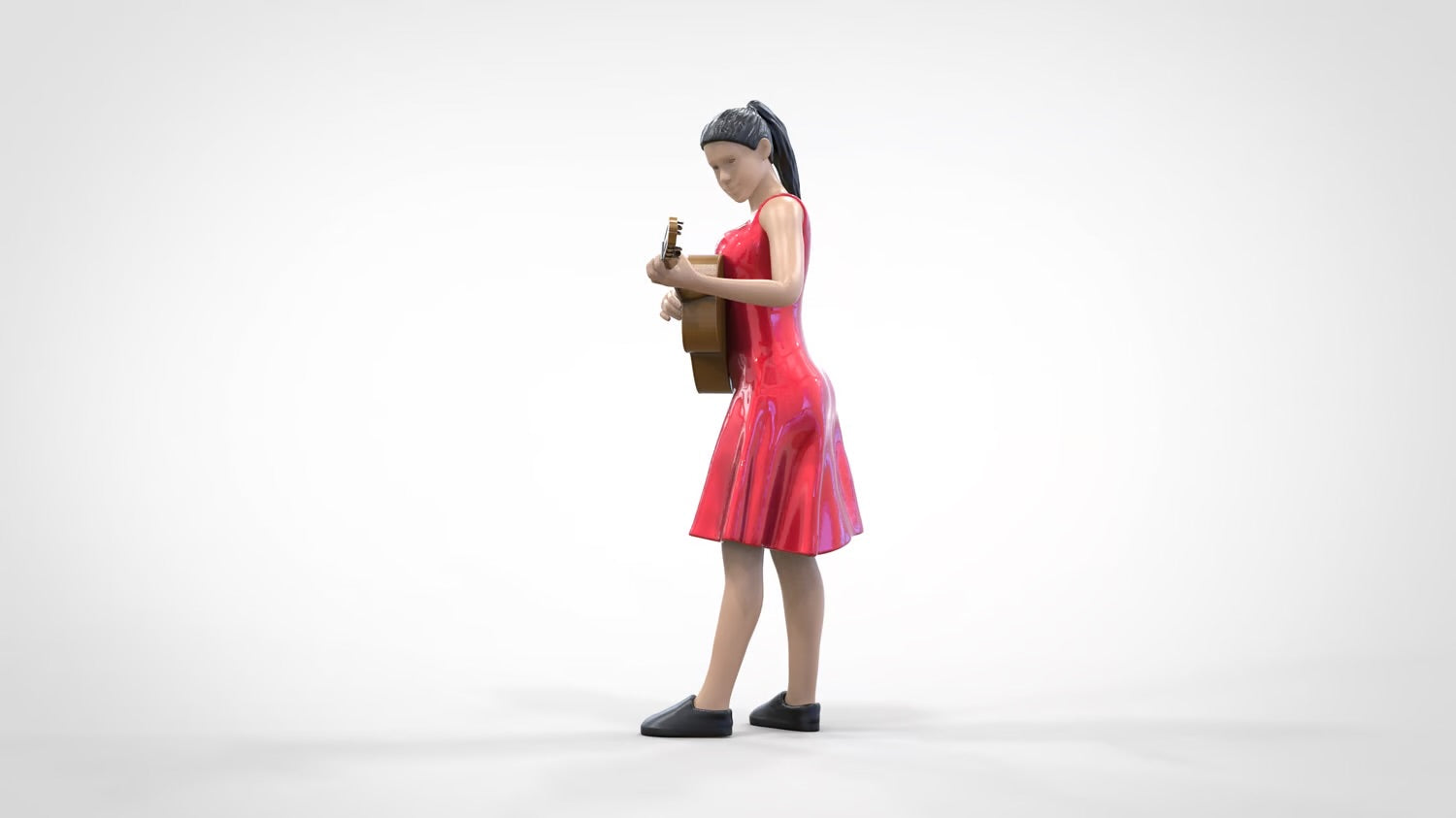 Photo du produit 0 : Musicienne - Femme avec guitare