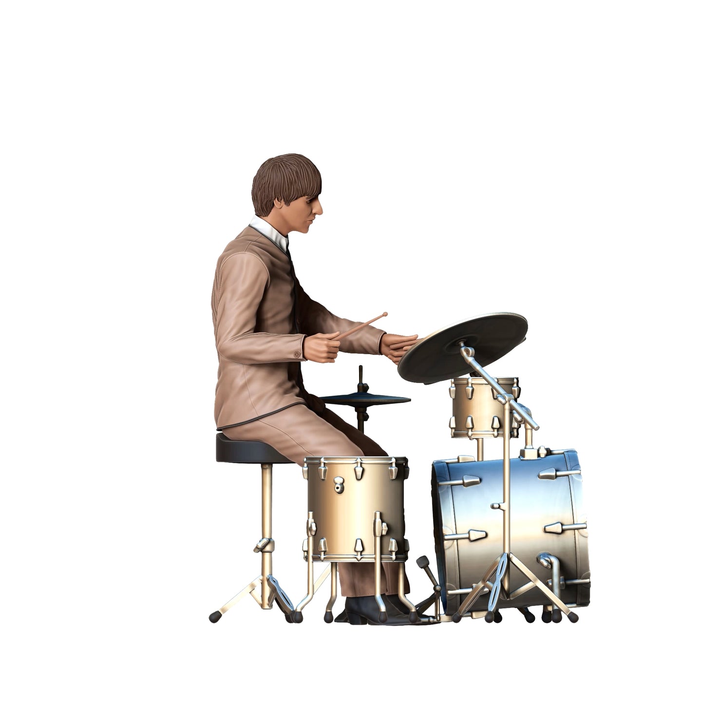 Photo du produit 0 : Musicien - Homme à la batterie