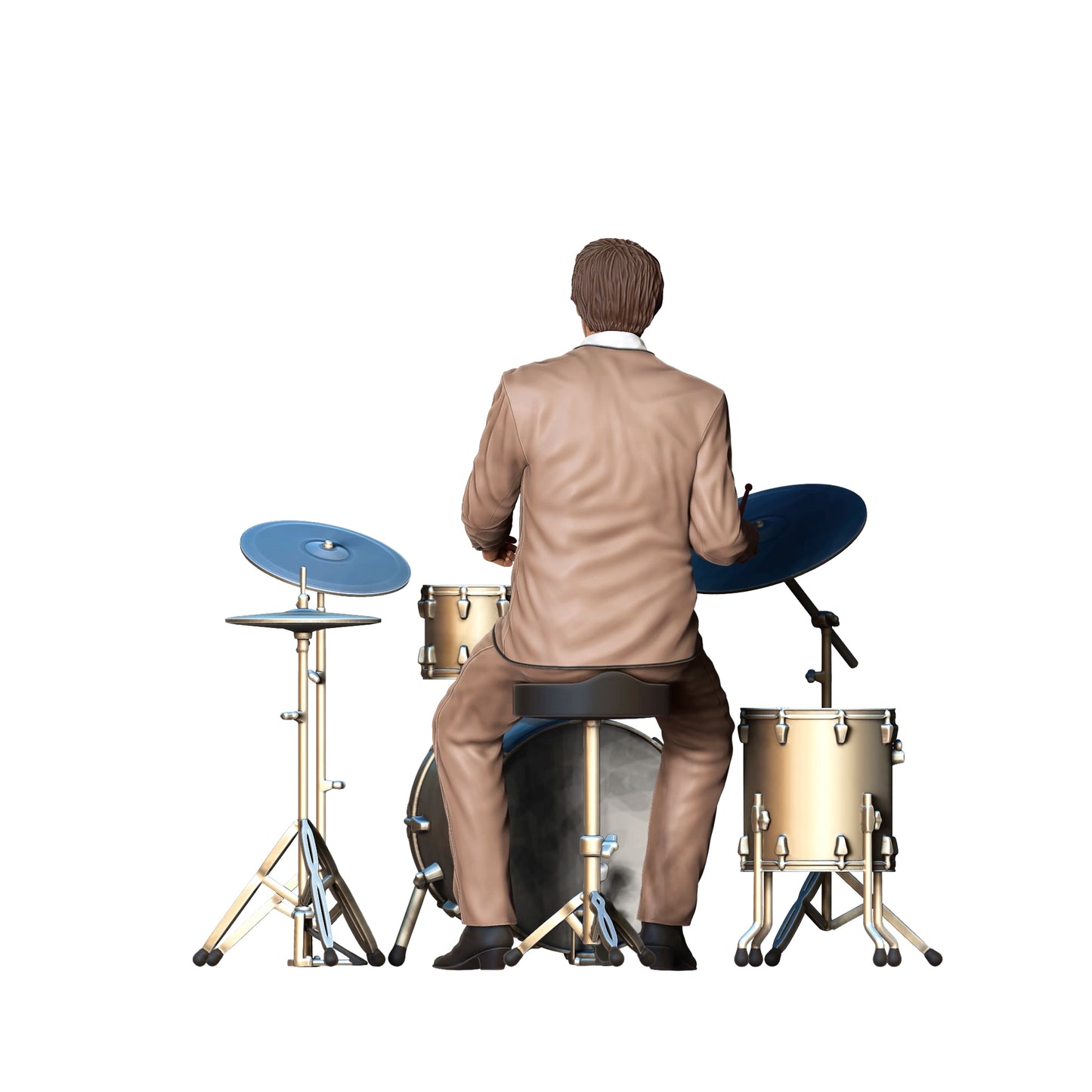 Photo du produit 0 : Musicien - Homme à la batterie