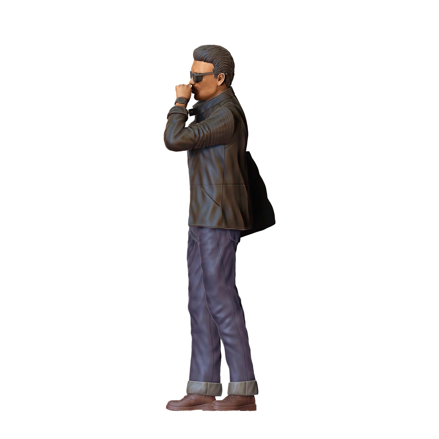 Produktfoto 0: Mann in Lederjacke - Rockabilly Style Rock n Roll