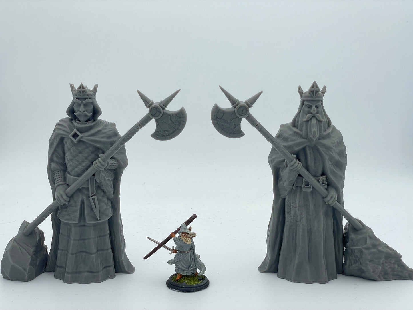 Produktfoto Tabletop 28mm The Printing Goes Ever On (TPGEO) 0: Statuen der Könige - Zeugen vergangener Königreiche - Andenken an mächtige Herrscher